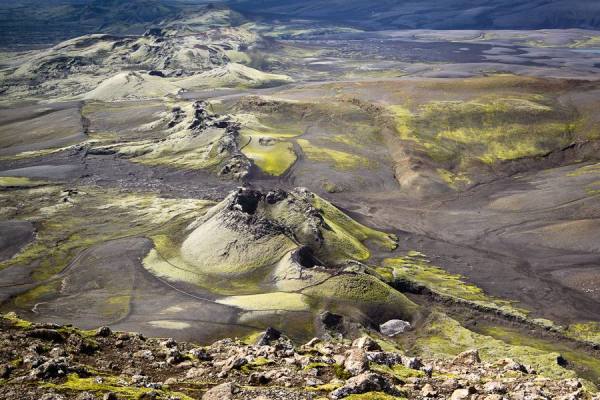 Photograph Karin De Winter Laki Craters on One Eyeland